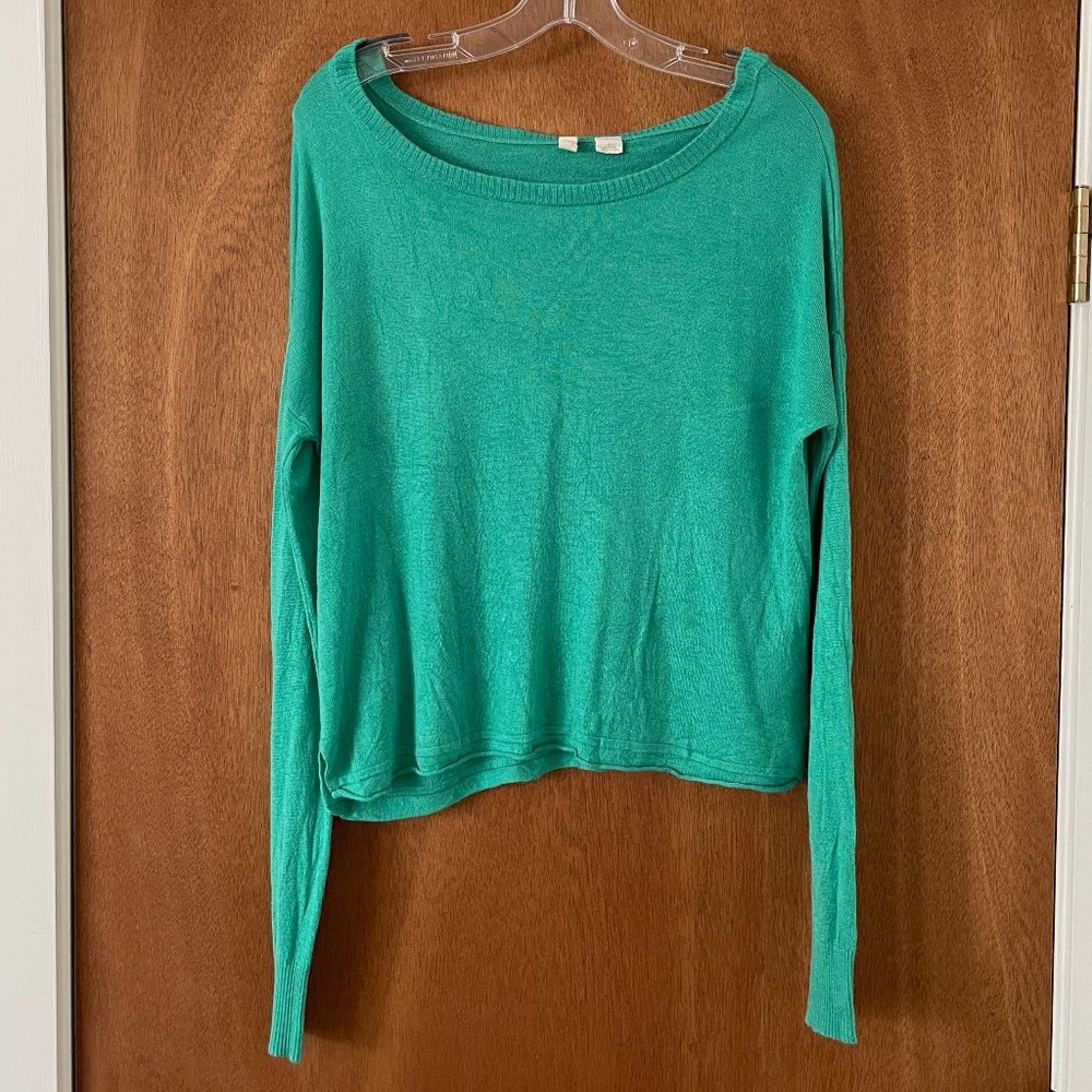 Moth Anthropologie brand modal and cashmere sweater